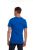Men's Cotton Short Sleeve T-Shirt Size X-Large - Blue