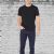 Men's Cotton Short Sleeve T-Shirt Size 4X-Large, Black