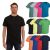 Mens Cotton Crew Neck Short Sleeve T-Shirts Irregular , Assorted Colors And Sizes S-4xl