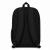 Yacht & Smith 17inch Water Resistant Black Backpack With Adjustable Padded Straps