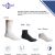 Yacht & Smith Men's Cotton White No Show Ankle Socks