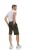 Mens Green Camo Fleece Shorts With Side Pockets Size L