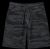 Mens Black Camo Fleece Shorts With Side Pockets Size 3xl