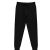Womens Fleece Lined 3 Pocket Jogger Black Size 3X-Large