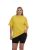 Womens Oversized Cotton Crew Neck Short Sleeve T-Shirts Assorted Colors , 2X-Large