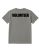 Unisex Cotton Volunteer Printed T Shirt Gray With Black Print Back And Front Size Small