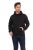 Men's Cotton Fleece Hooded Sweat Shirt Black Assorted Sizes S - 2xl