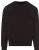 Unisex Fleece Line Cotton Crew Neck Sweat Shirt Black In Assorted Sizes