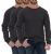 Men's Thermal Long Sleeve Shirt In Gray Size 2xl
