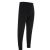 Mens Cotton Thermal Waffle Pants, Black Size Small