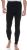 Mens Cotton Thermal Waffle Pants, Black Size Medium