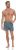 Mens Woven Plaid Boxer Shorts Size Small