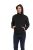 Unisex Irregular Cotton Hoodie Sweatshirt In Assorted Colors Small