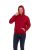 Unisex Irregular Cotton Hoodie Sweatshirt In Assorted Colors Small
