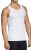 Mens Fruit Of The Loom White Ribbed Cotton Tank Top Assorted Sizes S-xl