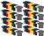 Kids Unisex Cotton Crew Neck T-Shirts, Assorted Sizes And Colors, Ages 4-12
