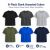 Men's Dark Eversoft Cotton Short Sleeve Crew Neck Lightweight T-Shirt Size 2xlarge