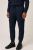 Mens Cotton Fleece Cargo Joggers In Navy Size Medium