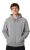 Mens Sponge Fleece Full Zip Hoodie Heather Gray Size 2xlarge