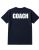 Navy Coach T-Shirt Size 2xl, Cotton Blend Printed In Usa For Sports & Team Leaders