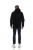 Unisex Black Zipper Hoodie Cotton Fleece Lining Assorted Sizes M-2x