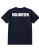 Unisex Cotton Volunteer Printed T Shirt Navy With White Print Back And Front Size Large