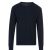Yacht And Smith Men's Thermal Long Sleeve Shirt In Navy Size Medium