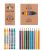 Yacht & Smith School Supply Bundle, Black Backpacks Plus (34 Piece) School Supply Kits