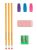 Yacht & Smith School Supply Bundle, Black Backpacks Plus (34 Piece) School Supply Kits