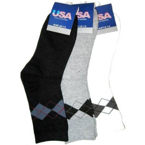 144 Pairs of Ladies Argyle Socks
