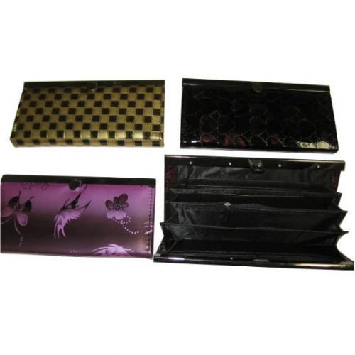 72 Pieces Ladies Clutch Purse Wallet With Many Compartments - Leather Purses and Handbags