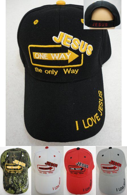 36 Pieces of Jesus One Way Hat