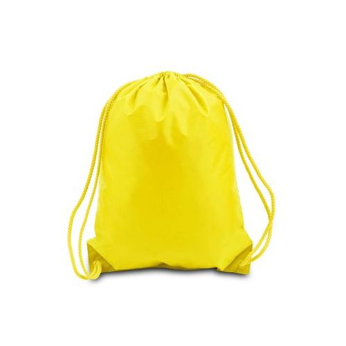 60 Pieces of Drawstring Backpack - Bright Yellow
