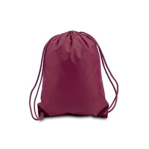 60 Pieces of Drawstring Backpack - Maroon