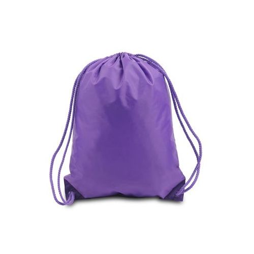60 Wholesale Drawstring Backpack - Purple