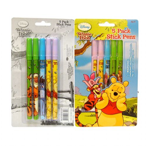 48 Pieces of Stick Pen 5pk Pooh