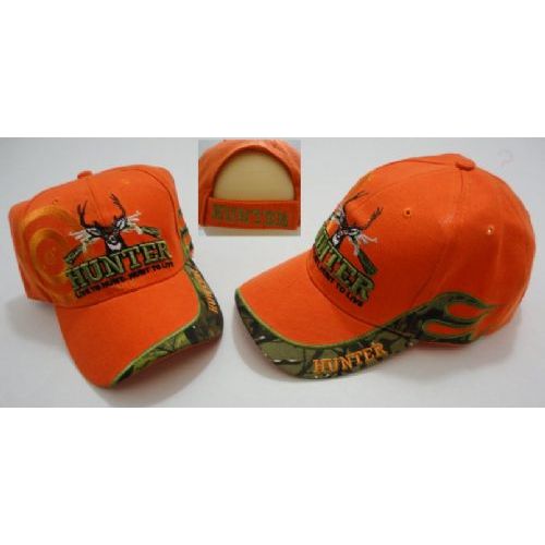 24 Pieces of Hunter Hat Live To Hunt.hunt To Live Target Shadow Orange Only