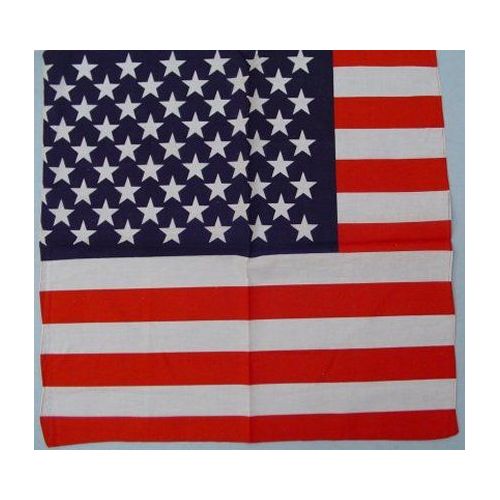 120 Wholesale BandanA-American Flag