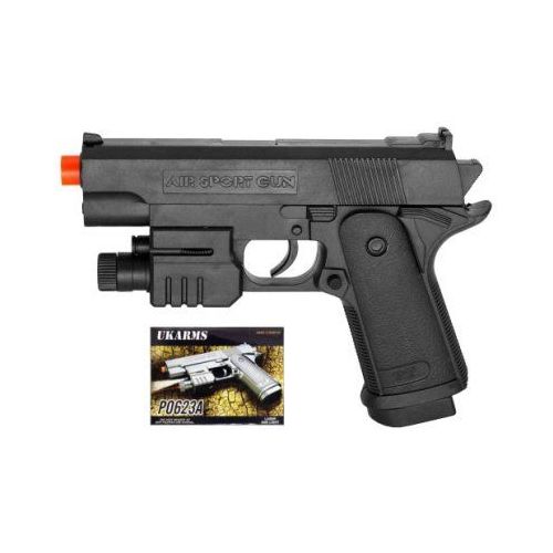 120 Wholesale P0623a Airsoft Pistol W/laser & Flashlight