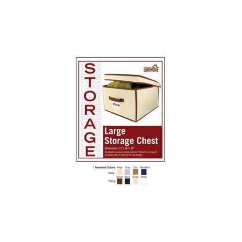16 Pieces of 12" X 16" X 10" Jumbo Storage Chest -4 Assorted Colors