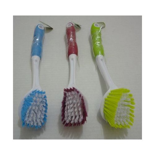 12 Pieces of 11" LonG-Handled Dish Brush