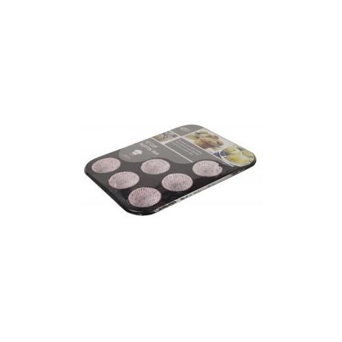 12 Pieces of 12 Cup Muffin Pan With Paper Cups