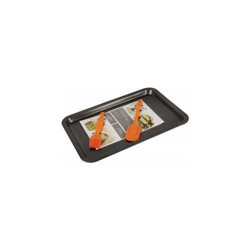 12 Pieces of Rectangular Pan With 2 Piece Silicone Tools