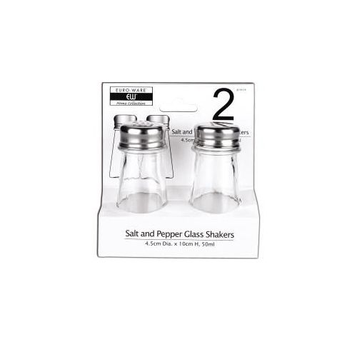 48 Wholesale 2 Piece Glass Salt And Pepper Shakers