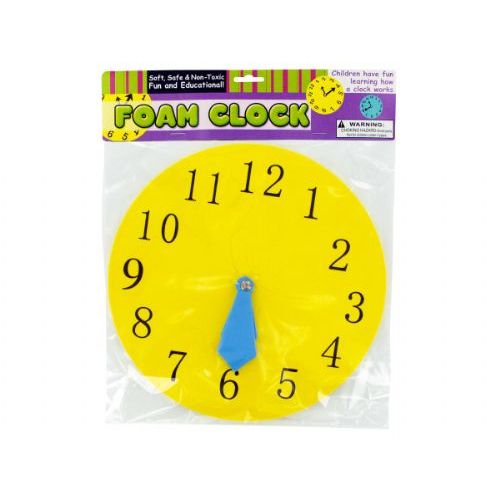 36 Pieces of Foam Toy Clock