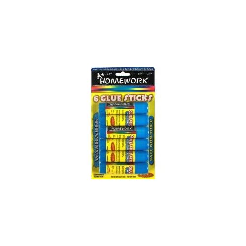48 Wholesale Glue Sticks - WashablE- .28 Oz Ea - 6 Pack