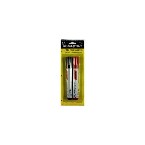 48 Pieces of Dry Erase Board Markers - 2 Pk - Black,red