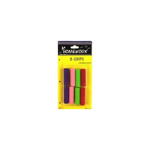 48 Pieces of Pencil / Pen Finger Grips Asst. Colors - 8 Pack