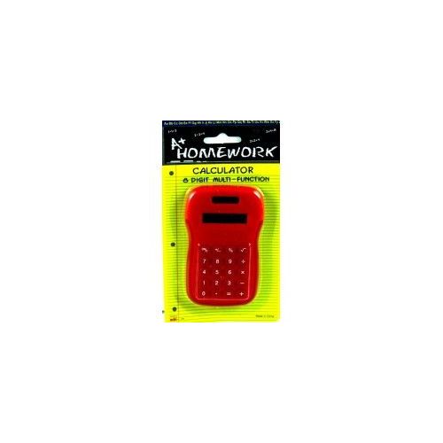 48 Pieces of Calculator - Solar - Asst. Colors