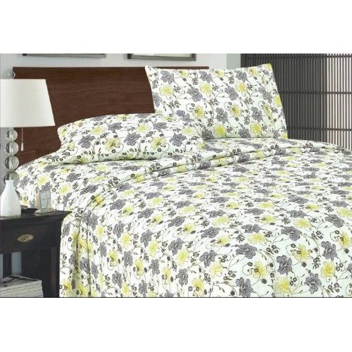 12 Pieces of Printed Microfiber Sheet Set Twin Size